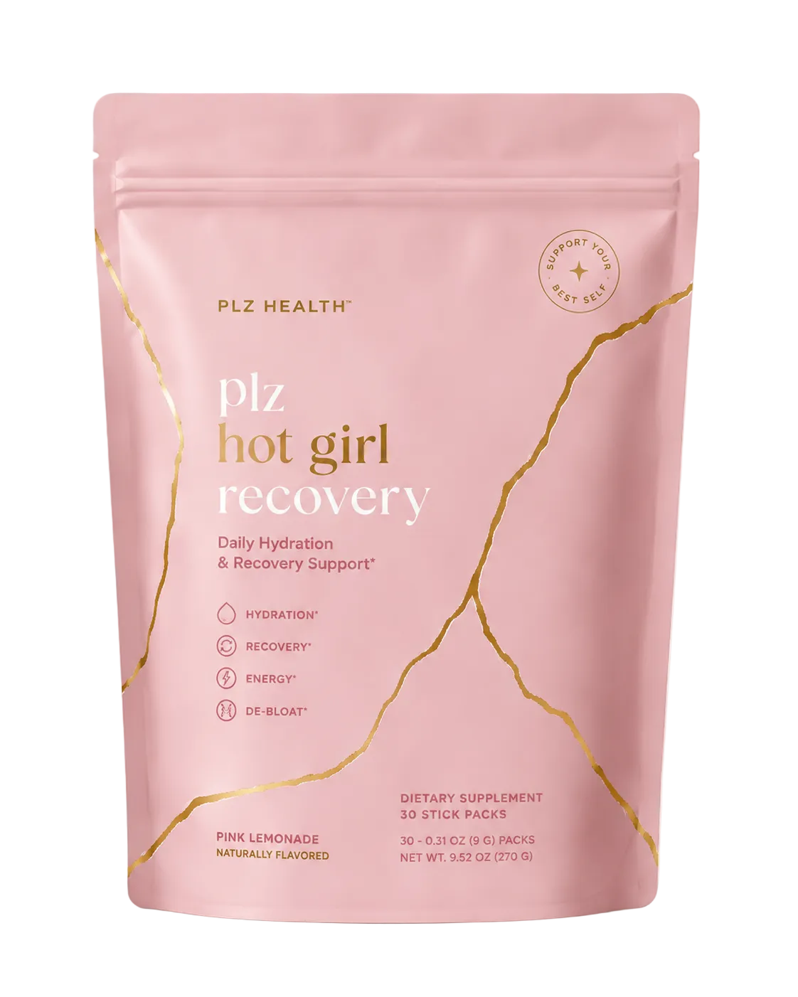 Plz hot girl recovery supplement pouch